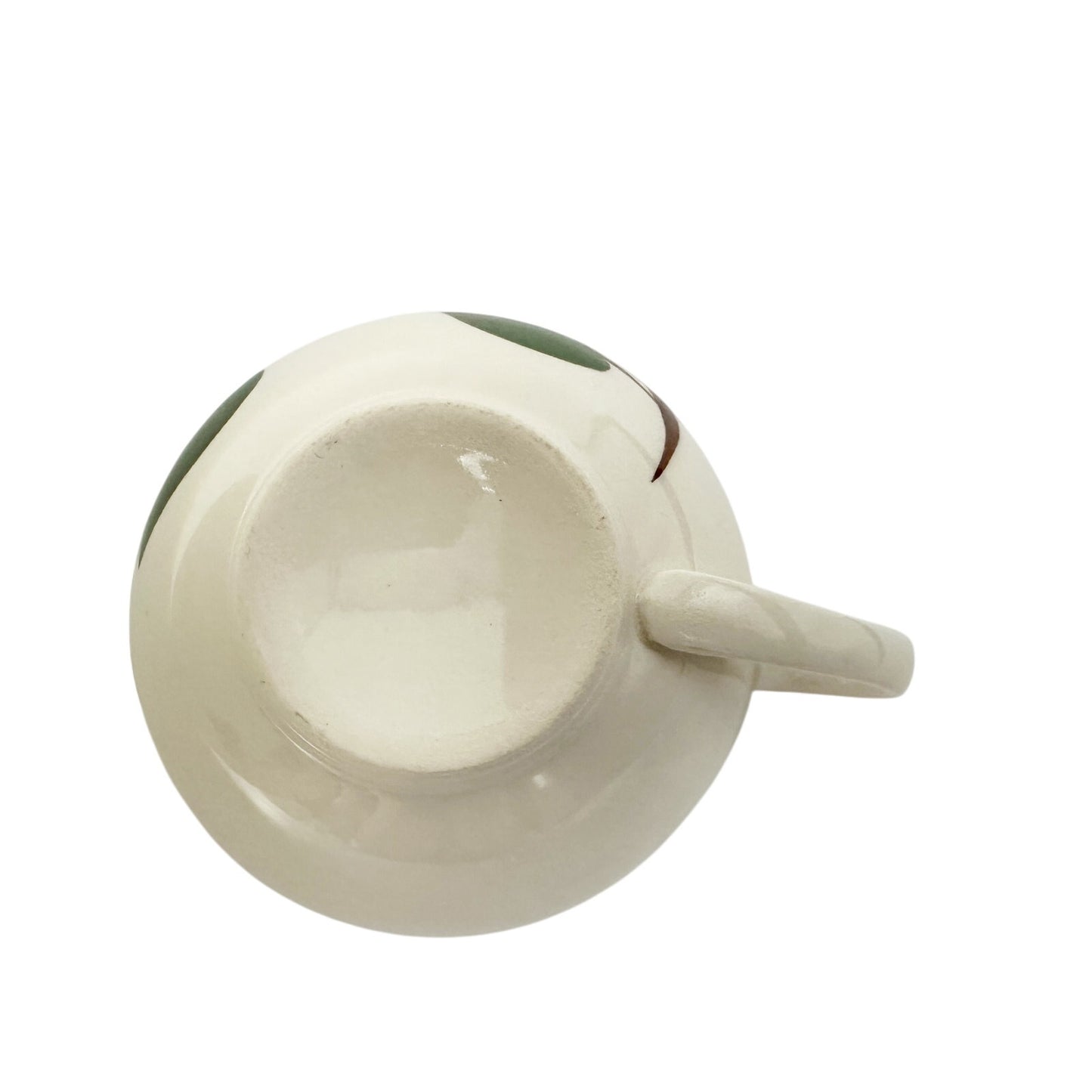 vintage Stanhome Ivy Flat Cup by Blue Ridge Southern Pottery USA dinnerware