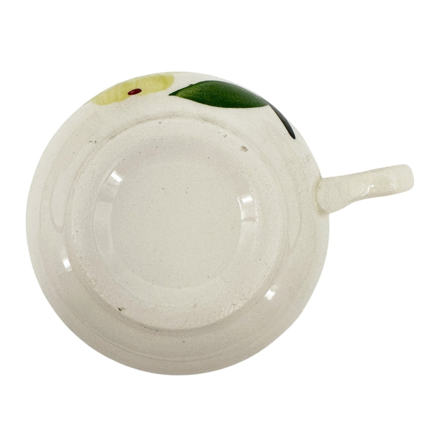 vintage Dixie Dogwood Flat Cup by Joni China hand painted USA dinnerware