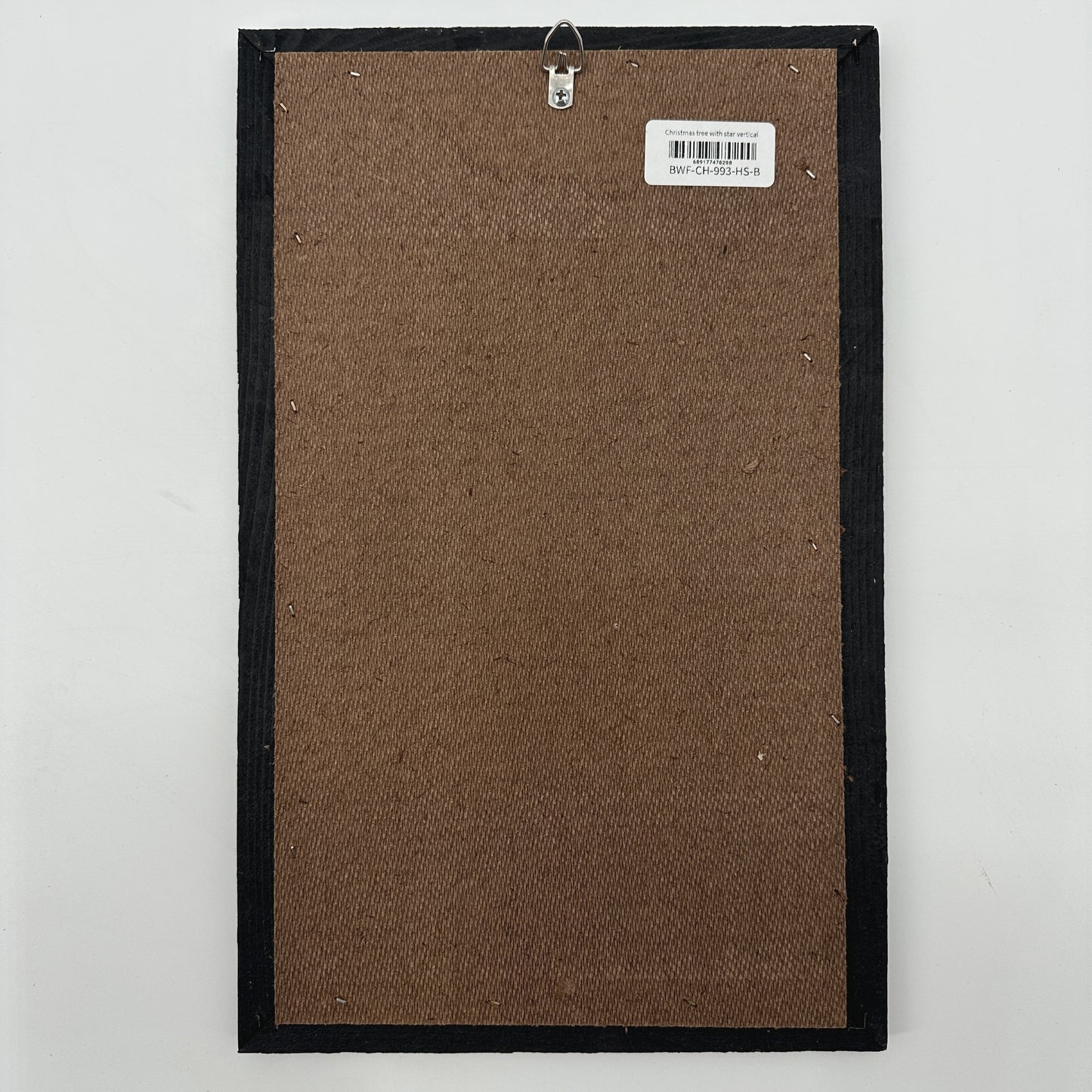 Christmas Tree with Star | 16" x 10" framed art print