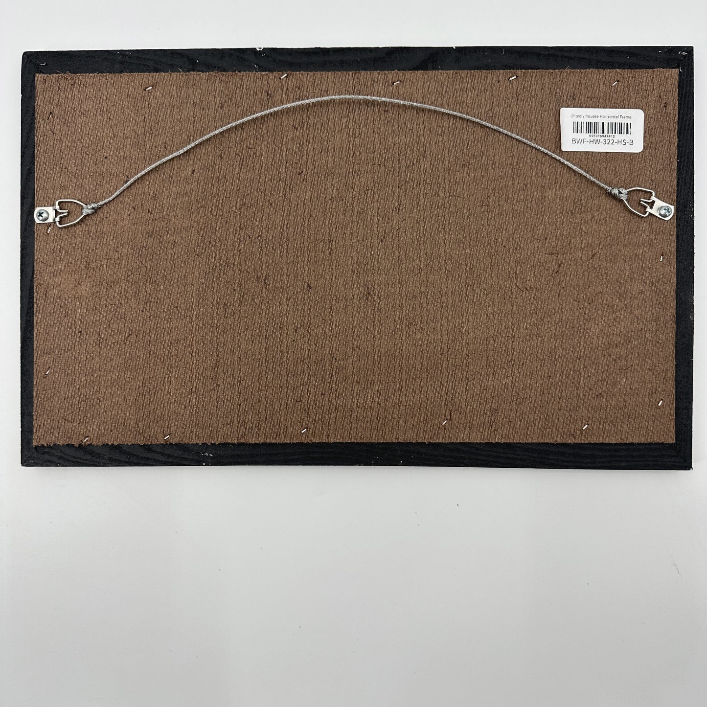 Ghostly Houses | 16" x 10" framed art print