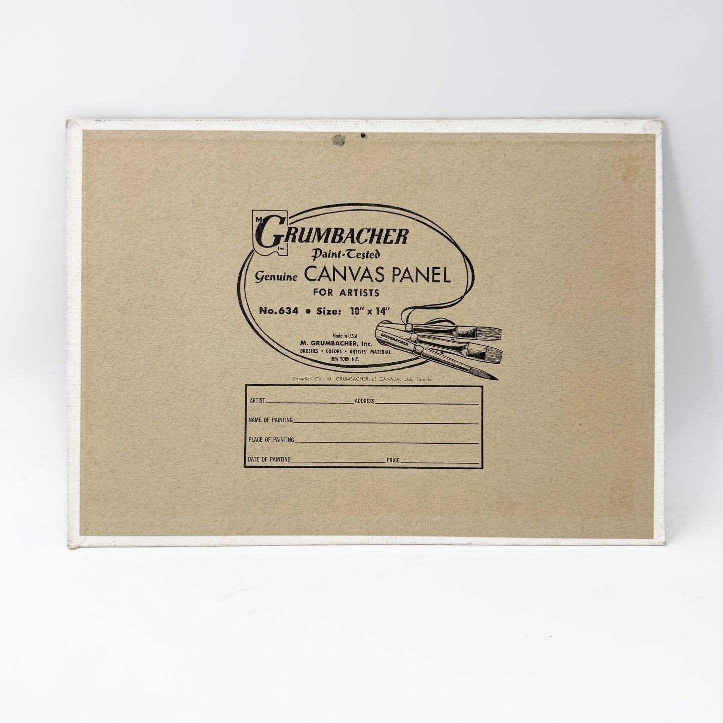 vintage floral oil painting on canvas | 10" x 14" {unframed}