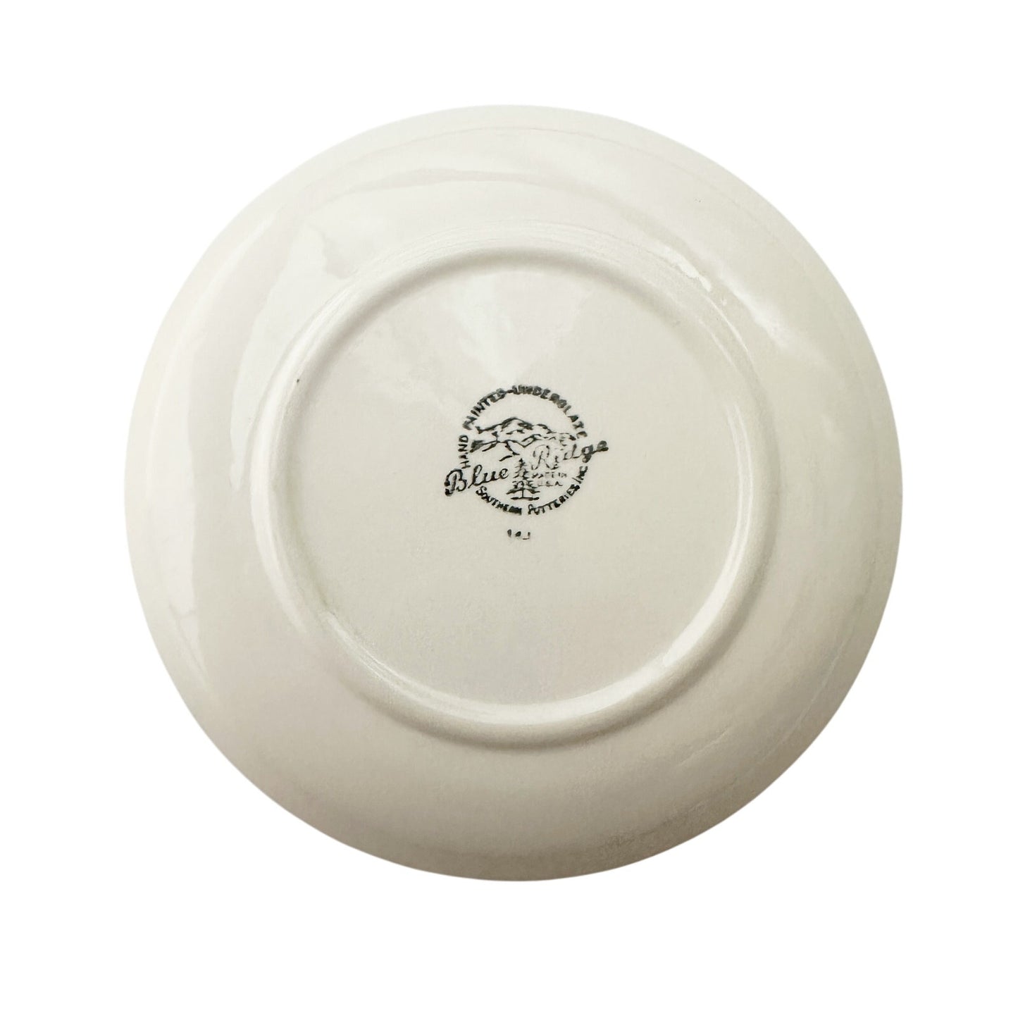 vintage Stanhome Ivy Bread & Butter Plate by Blue Ridge Southern Pottery USA