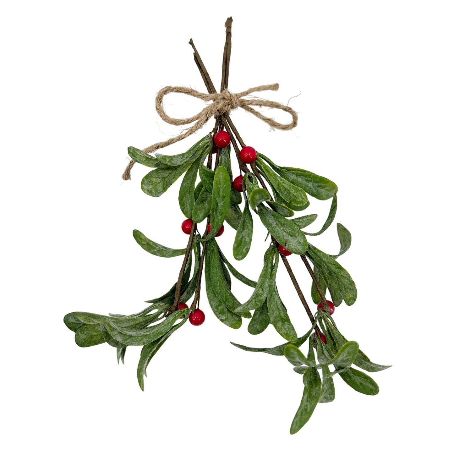 Artificial Mistletoe Spray | red & green