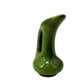 vintage miniature green Ewer Vase Pitcher handle 2.75" tall mini art pottery
