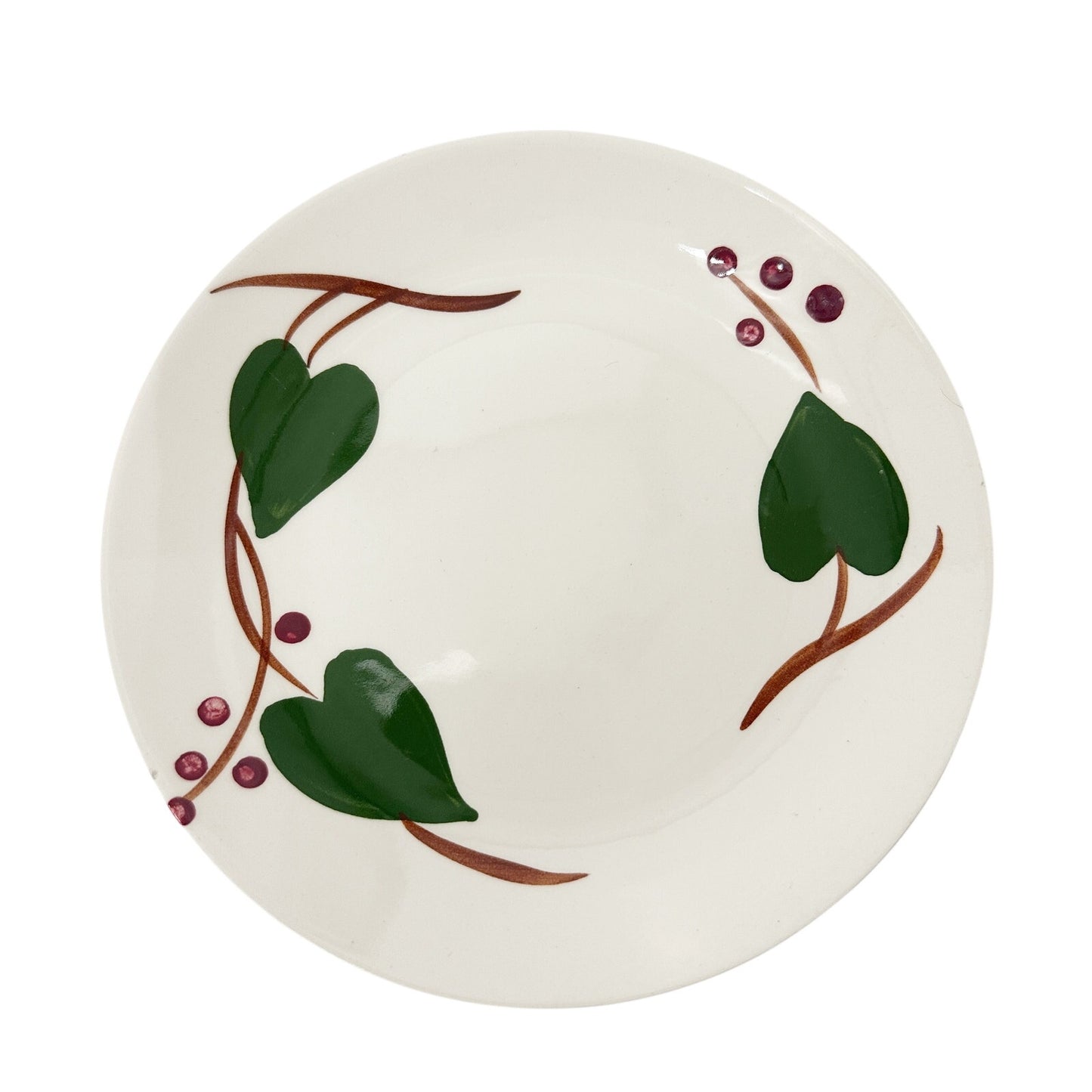 vintage Stanhome Ivy Bread & Butter Plate by Blue Ridge Southern Pottery USA