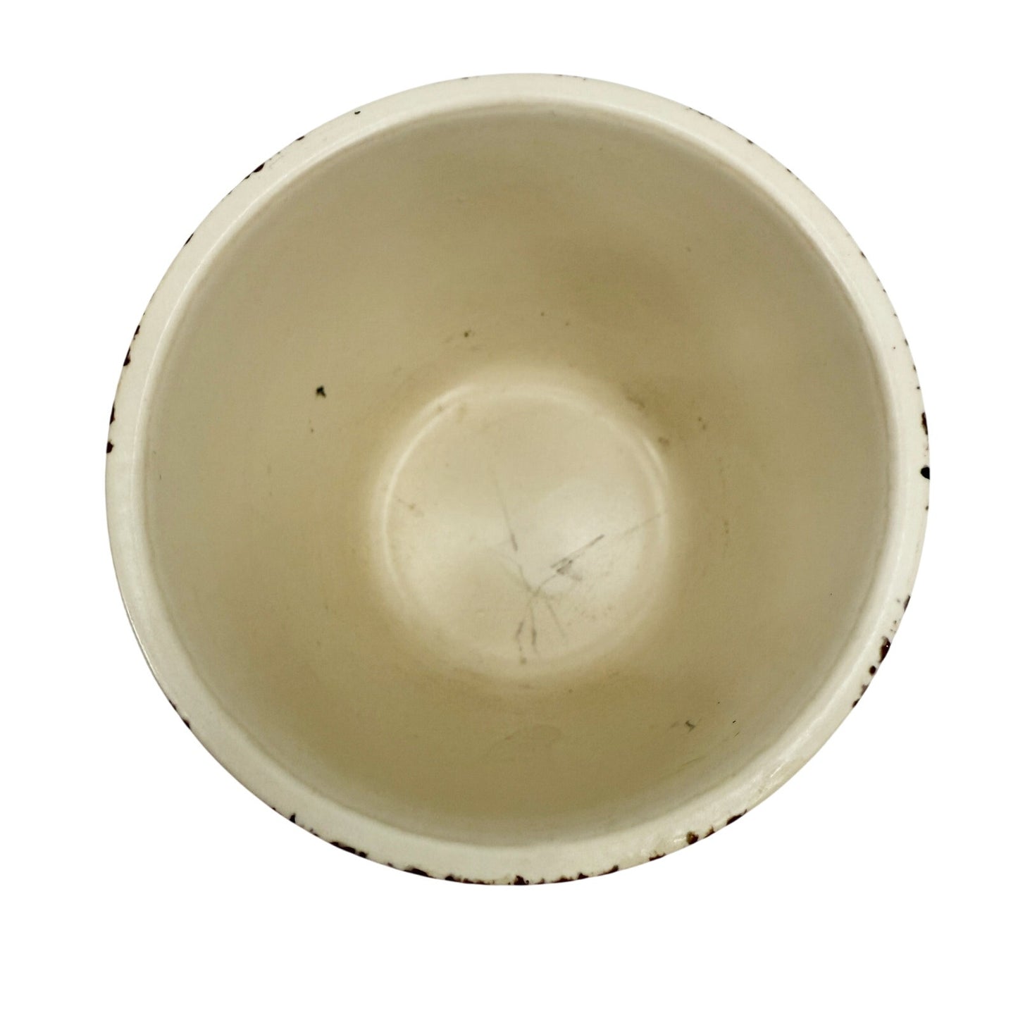 Creative Co-op House in the Country ceramic trinket cup green frog dragonflies