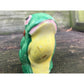 vintage frog ceramic Salt and Pepper small Shaker Set Made in Japan green yellow