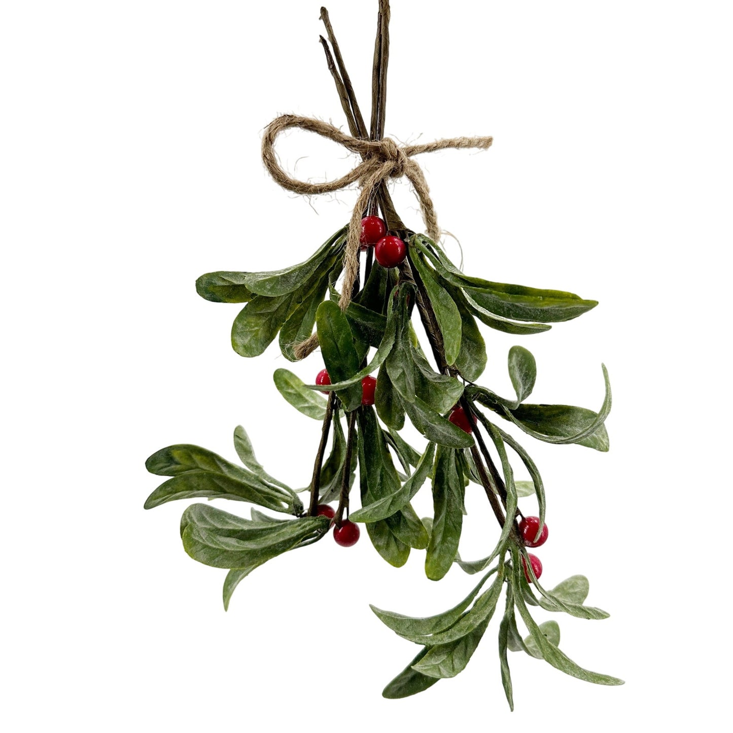 Artificial Mistletoe Spray | red & green