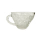 vintage Anchor Hocking Vintage Clear Snack glass CUP grape clusters leaves