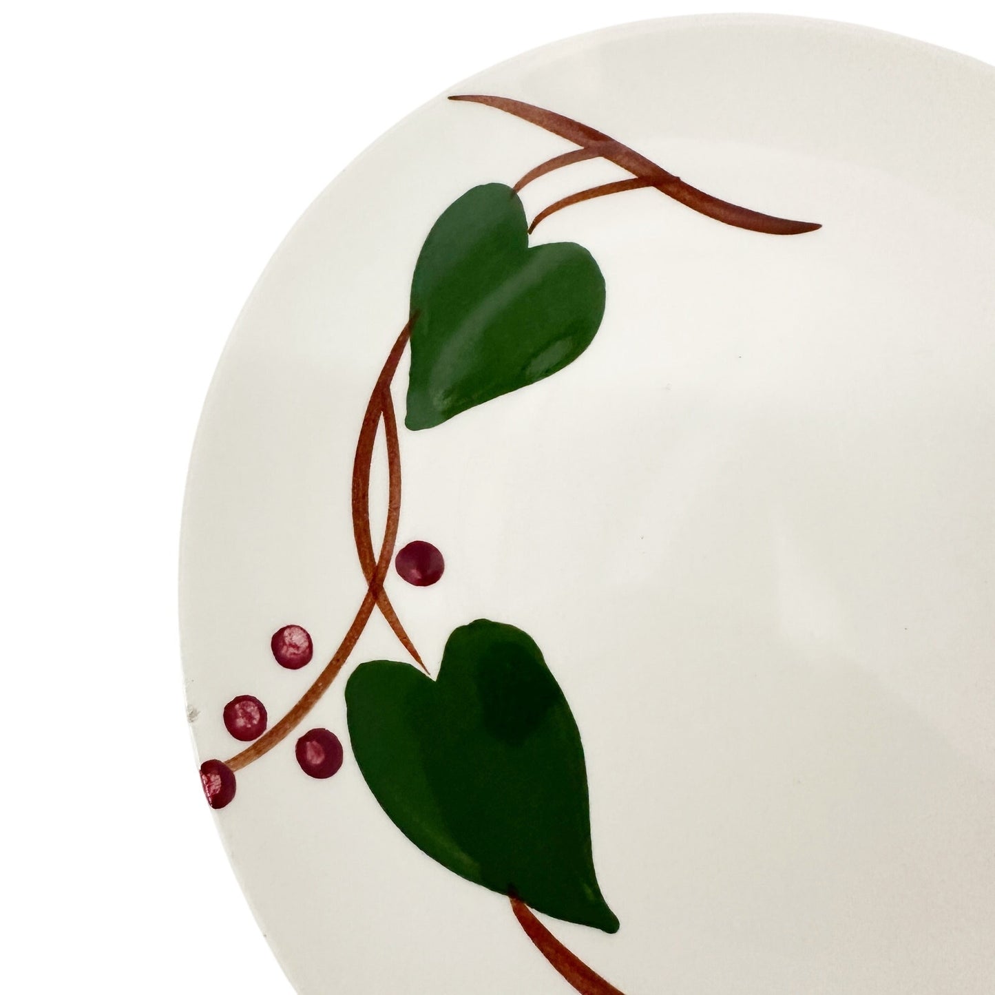 vintage Stanhome Ivy Bread & Butter Plate by Blue Ridge Southern Pottery USA