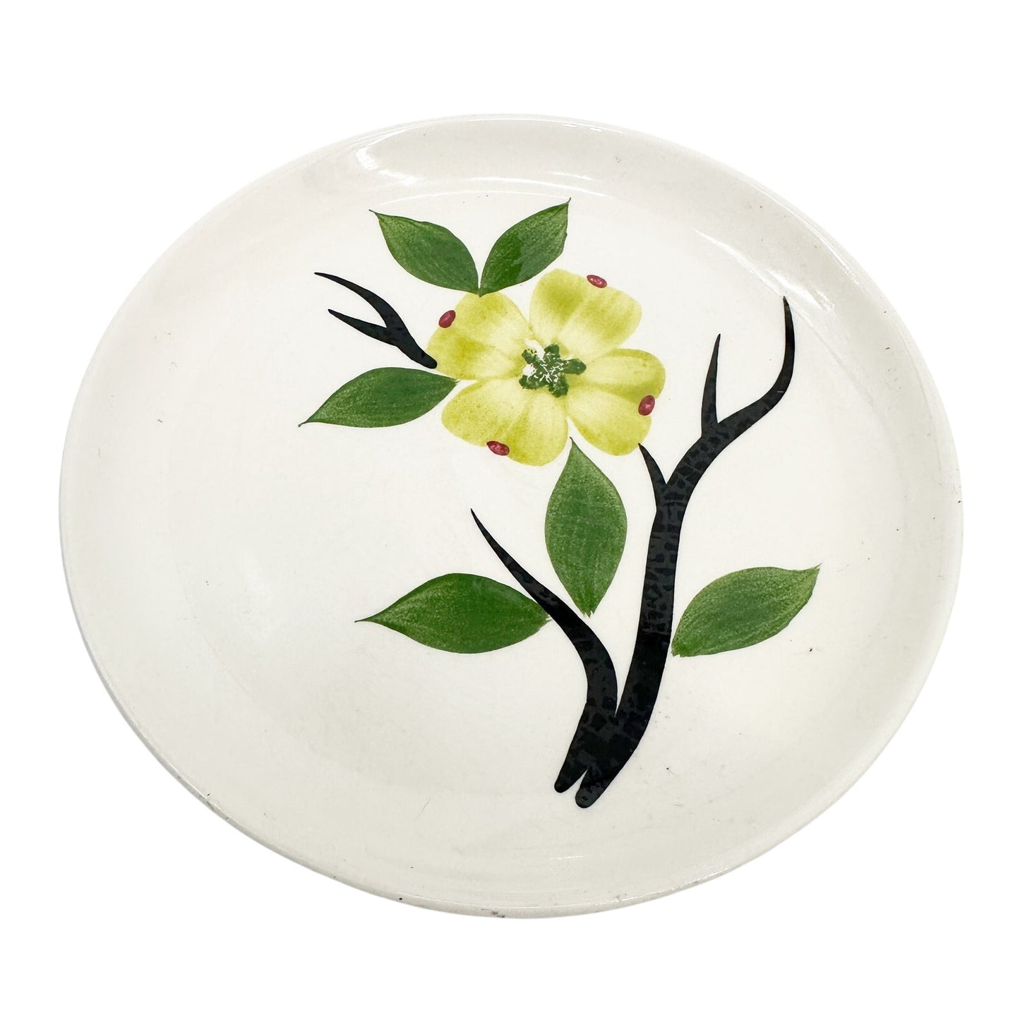 vintage Dixie Dogwood Bread & Butter 6.25" Plate by Joni China hand painted USA