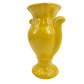 vintage yellow Bud flower Trophy Urn Vase art pottery floral 4.5" tall