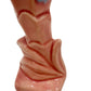 vintage pink & blue Bud floral Vase 705 USA art pottery flowers 5" H