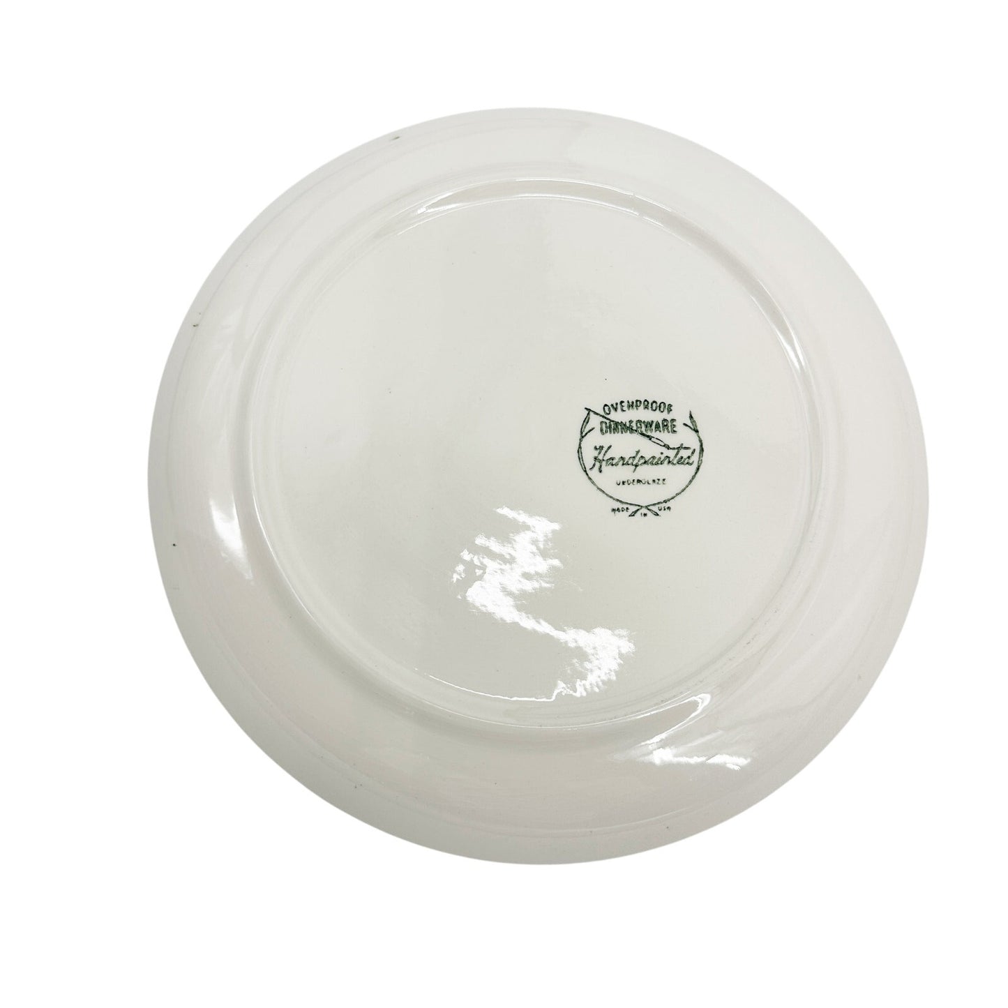 vintage Dixie Dogwood Luncheon 9.5" Plate by Stetson hand painted USA dinnerware