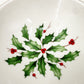 Lenox Holiday 12" Chip and Dip | Christmas tableware