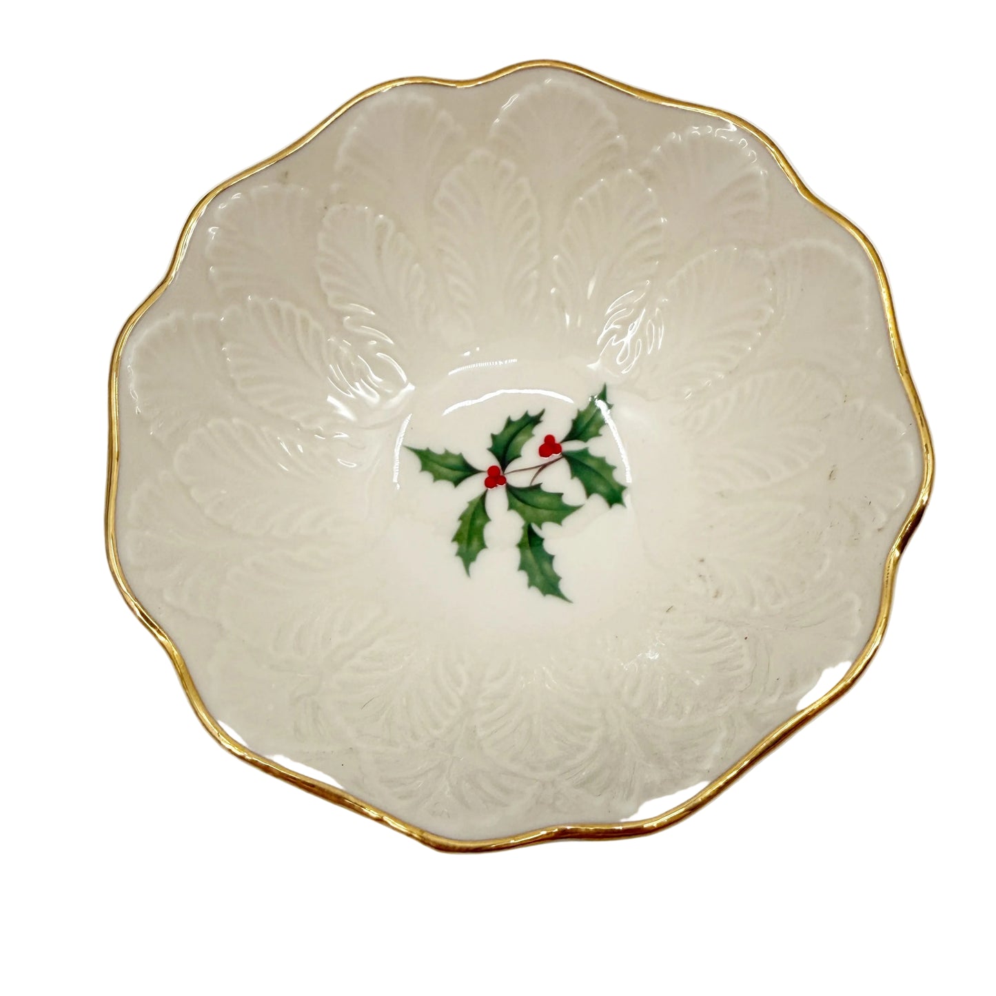 Lenox Holiday Open Candy Dish | Christmas tableware