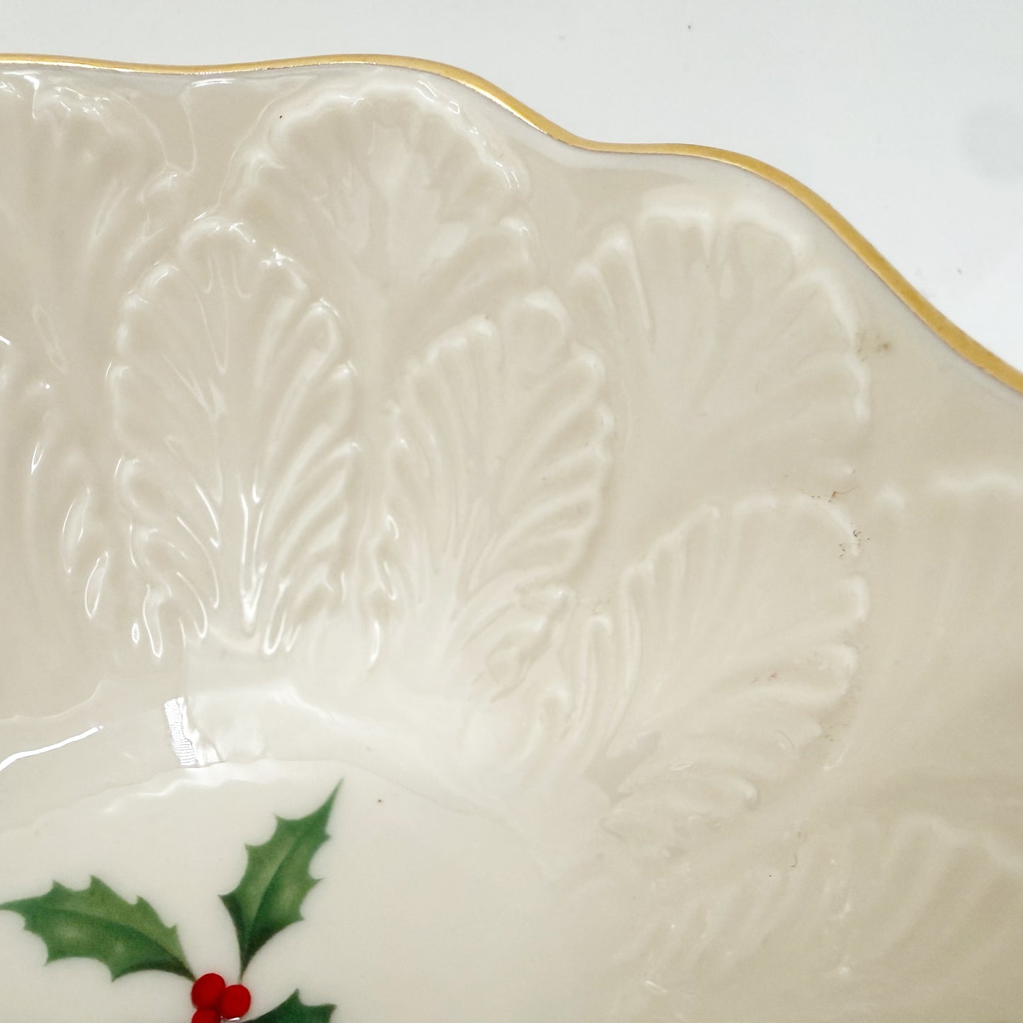 Lenox Holiday Open Candy Dish | Christmas tableware