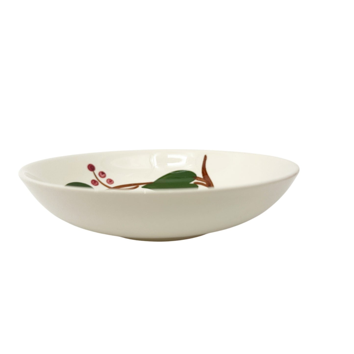 vintage Stanhome Ivy Fruit Dessert Sauce 5.5" Bowl Blue Ridge Southern Pottery