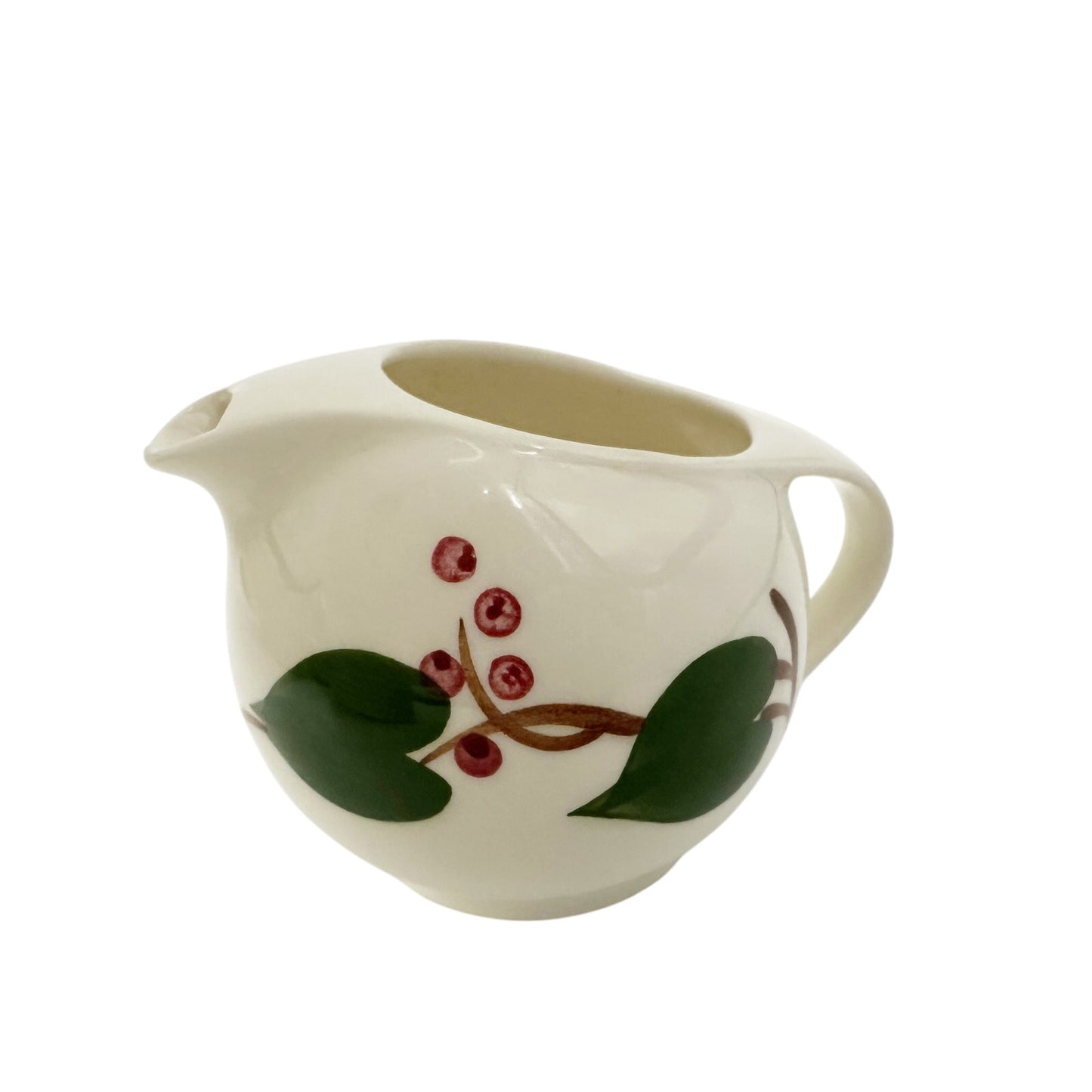 vintage Stanhome Ivy Creamer by Blue Ridge Southern Pottery USA dinnerware