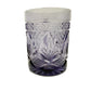 vintage Antique Amethyst glass Mugs Cristal D'Arques Durand | set of 3