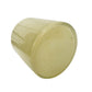 pale yellow Glass votive or small pillar Candle Holder home decor storage