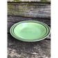 vintage Nasco stone ware Lime Glow stoneware Cereal Bowl green Japan dinner