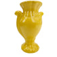 vintage yellow Bud flower Trophy Urn Vase art pottery floral 4.5" tall