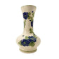 small blue floral bud vase | vintage pottery