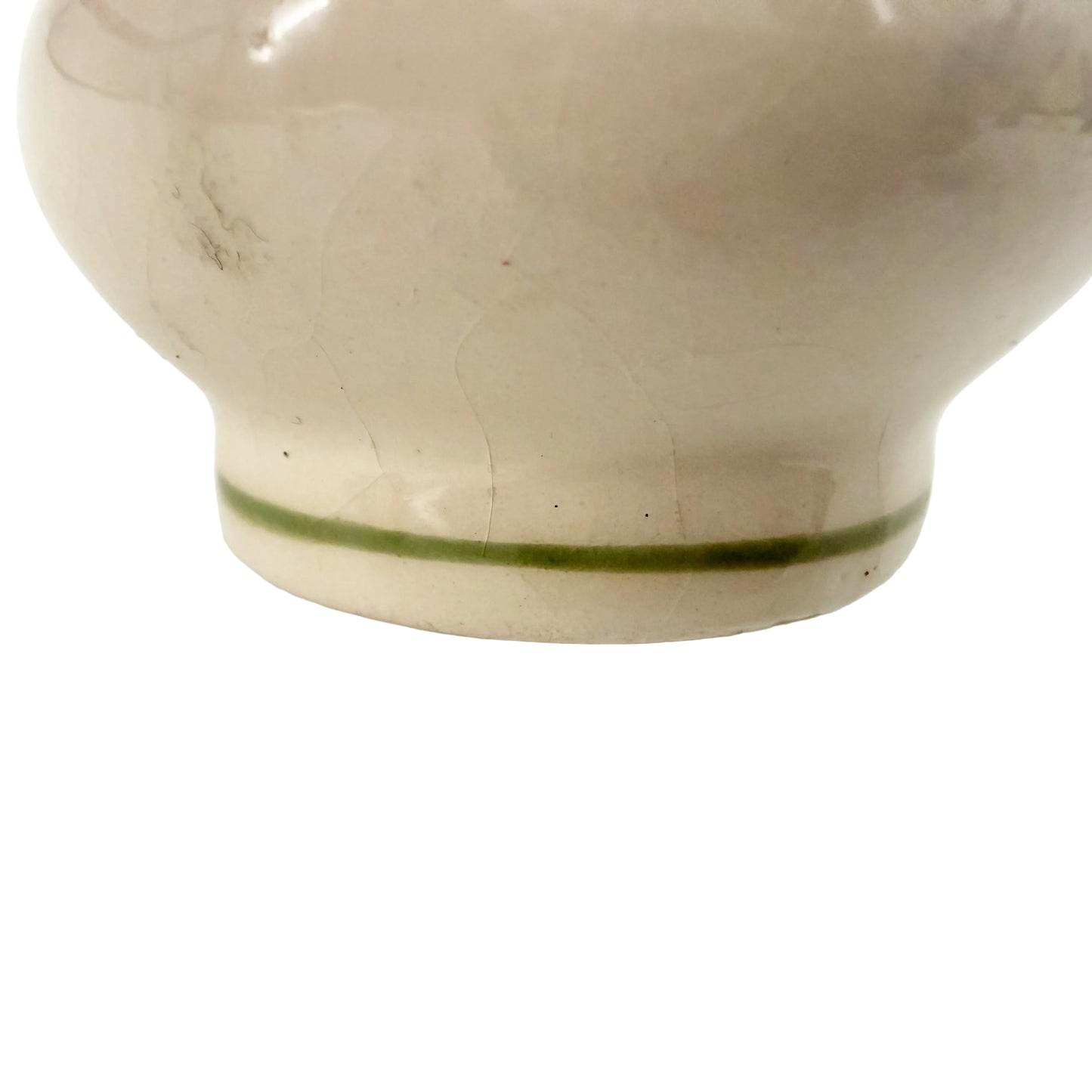 small blue floral bud vase | vintage pottery