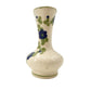 small blue floral bud vase | vintage pottery