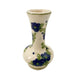 small blue floral bud vase | vintage pottery