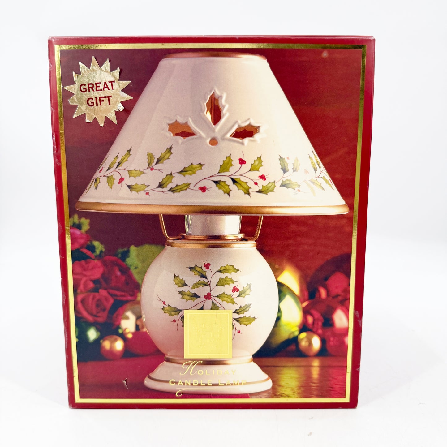 Lenox Holiday Candle Lamp | Christmas home decor