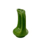 vintage miniature green Ewer Vase Pitcher handle 2.75" tall mini art pottery