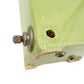 vintage avocado green TV Lamp rectangular ceramic MCM needs rewiring 7" tall