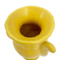 vintage yellow Bud flower Trophy Urn Vase art pottery floral 4.5" tall