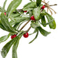 Artificial Mistletoe Spray | red & green