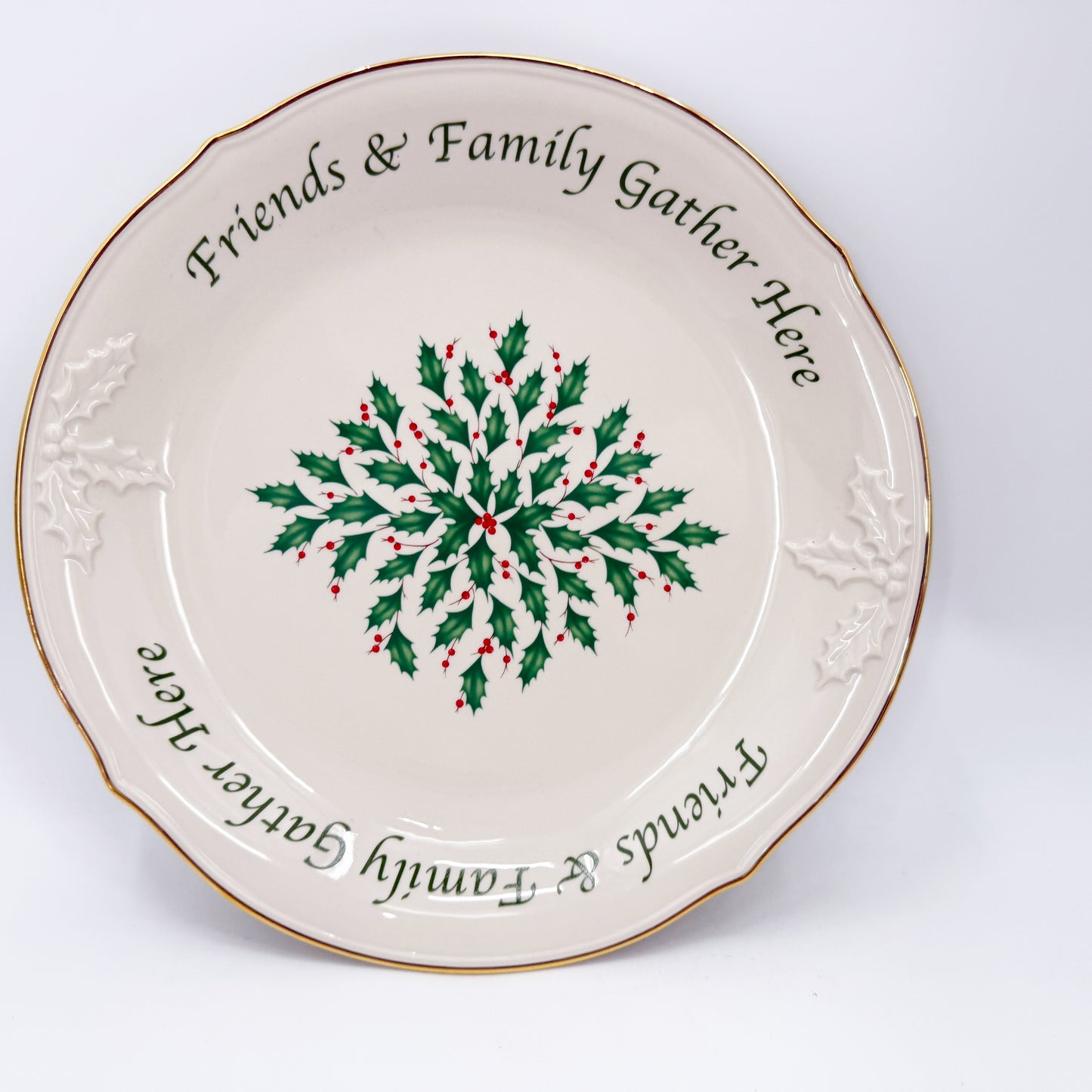Lenox Holiday Friends & Family Serving Platter | Christmas tableware