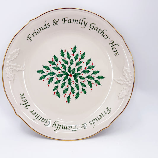 Lenox Holiday Friends & Family Serving Platter | Christmas tableware