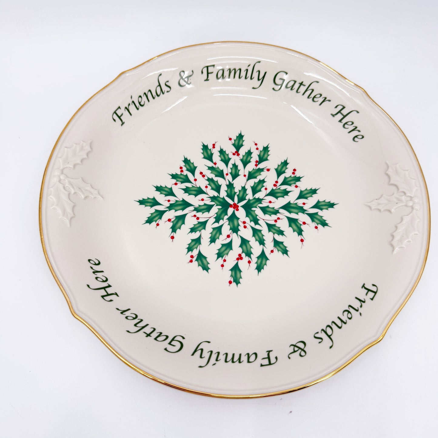 Lenox Holiday Friends & Family Serving Platter | Christmas tableware