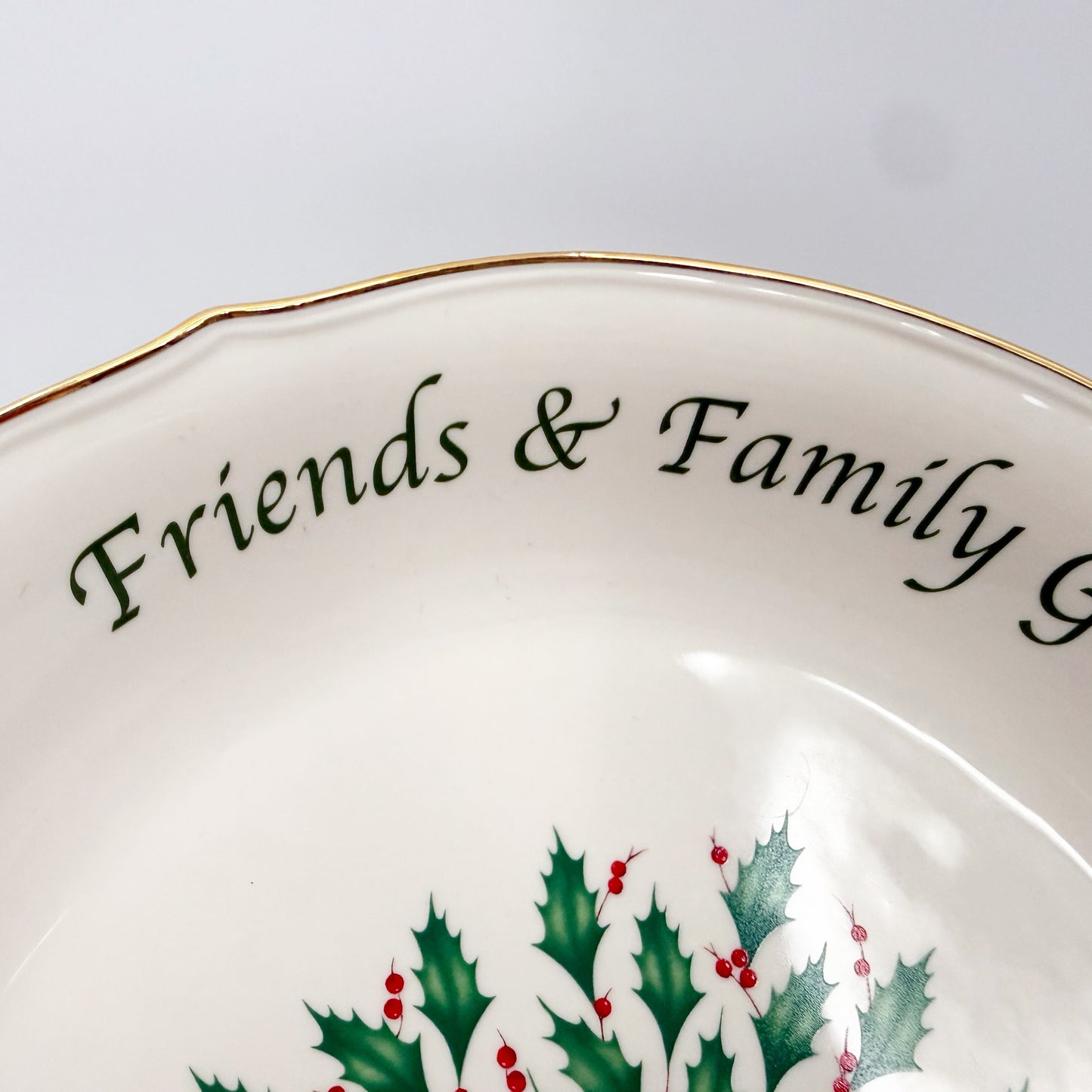 Lenox Holiday Friends & Family Serving Platter | Christmas tableware