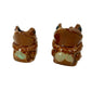 Frog on a Log 1/8 and 1/4 Measuring Cups | vintage pottery
