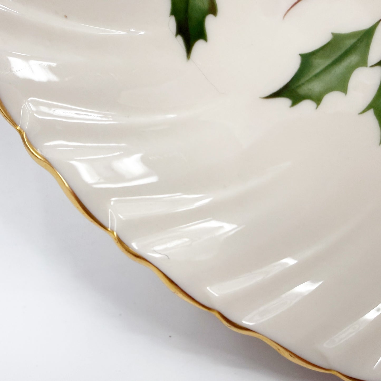 Lenox Holiday 13" Large Swirl Serving Platter | Christmas tableware