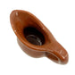 2.25" tall Brown Cruet Pitcher | vintage pottery