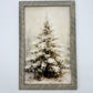 Painted-Light Conifer | 25" x 16" framed art print