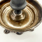 silver-plated Candlestick Holders | vintage Sheridan Silver