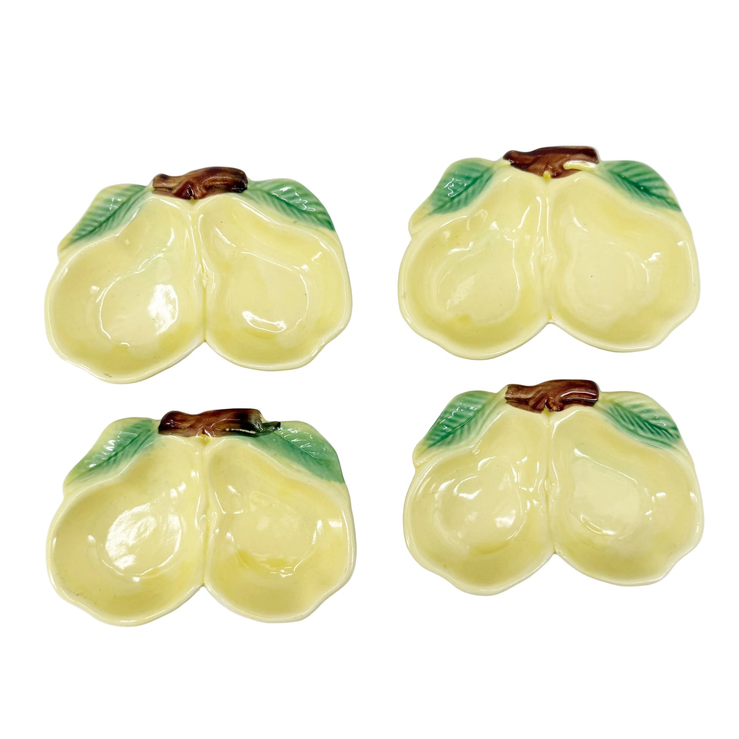 vintage Pear Serving Dishes | set of 4