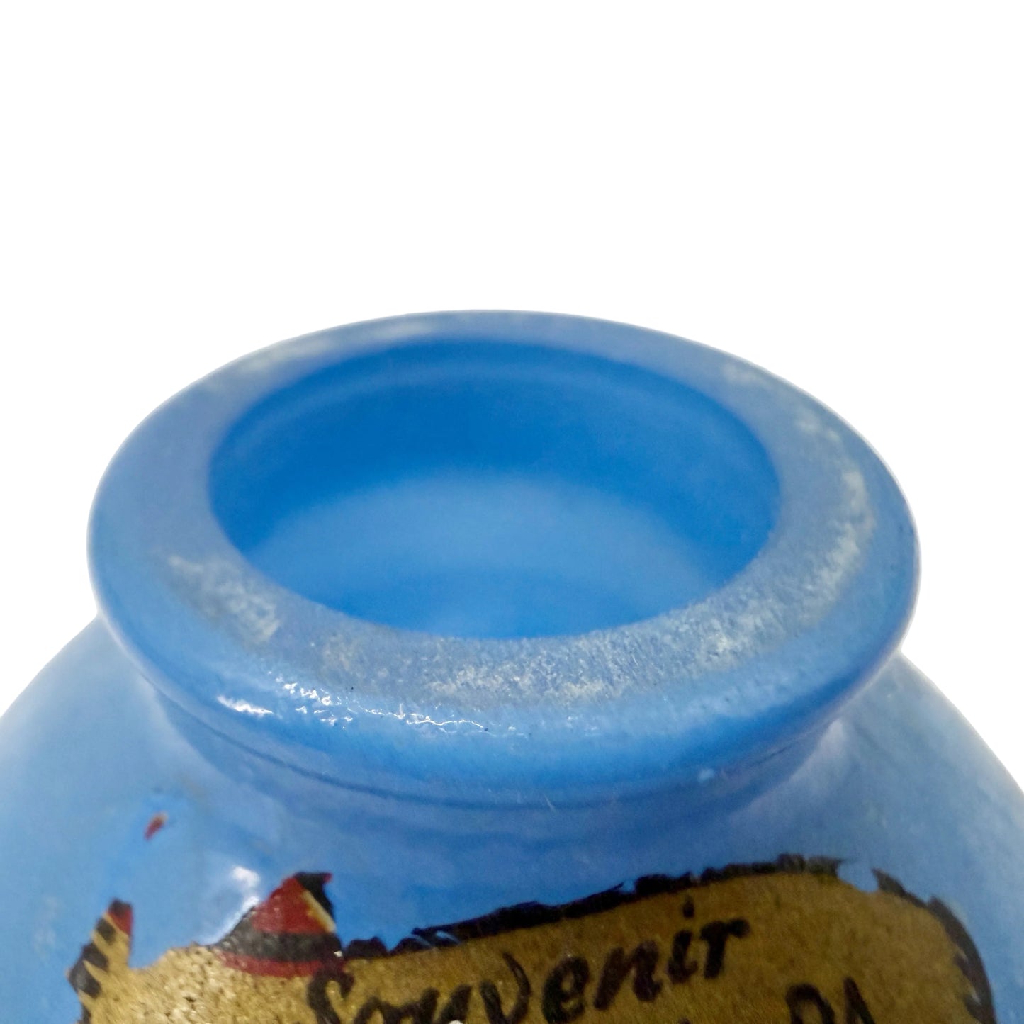 Pittsburgh, Pennsylvania blue Vase | vintage travel souvenir