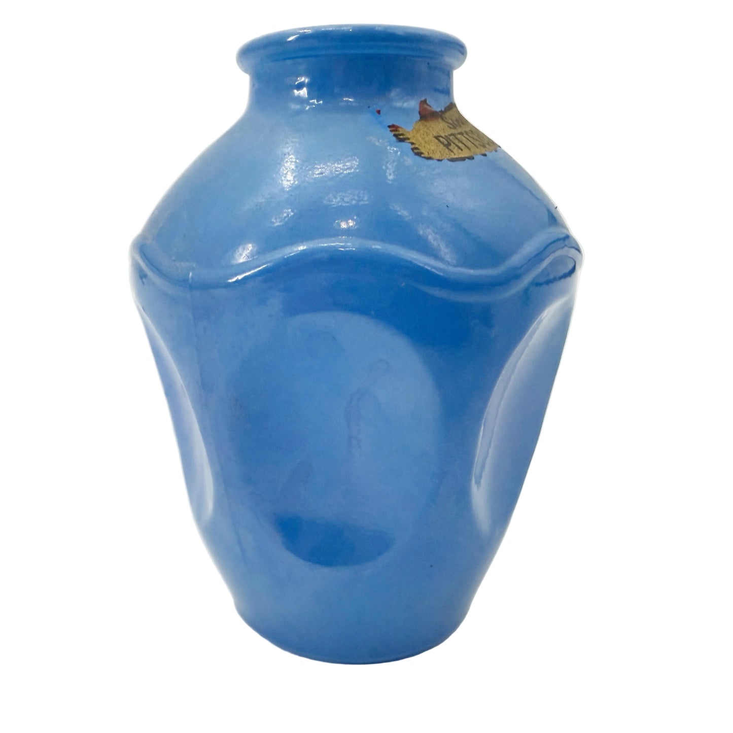 Pittsburgh, Pennsylvania blue Vase | vintage travel souvenir