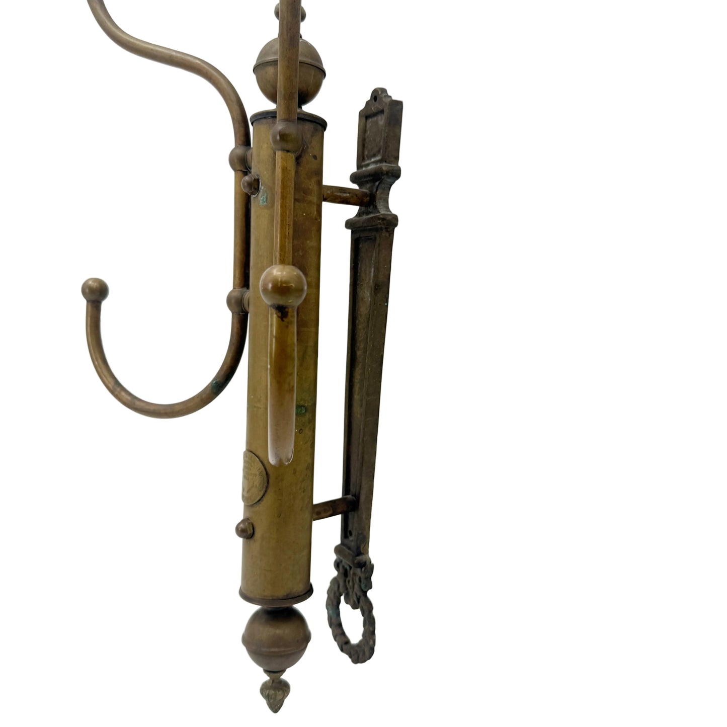Coat & Hat Rack | vintage brass