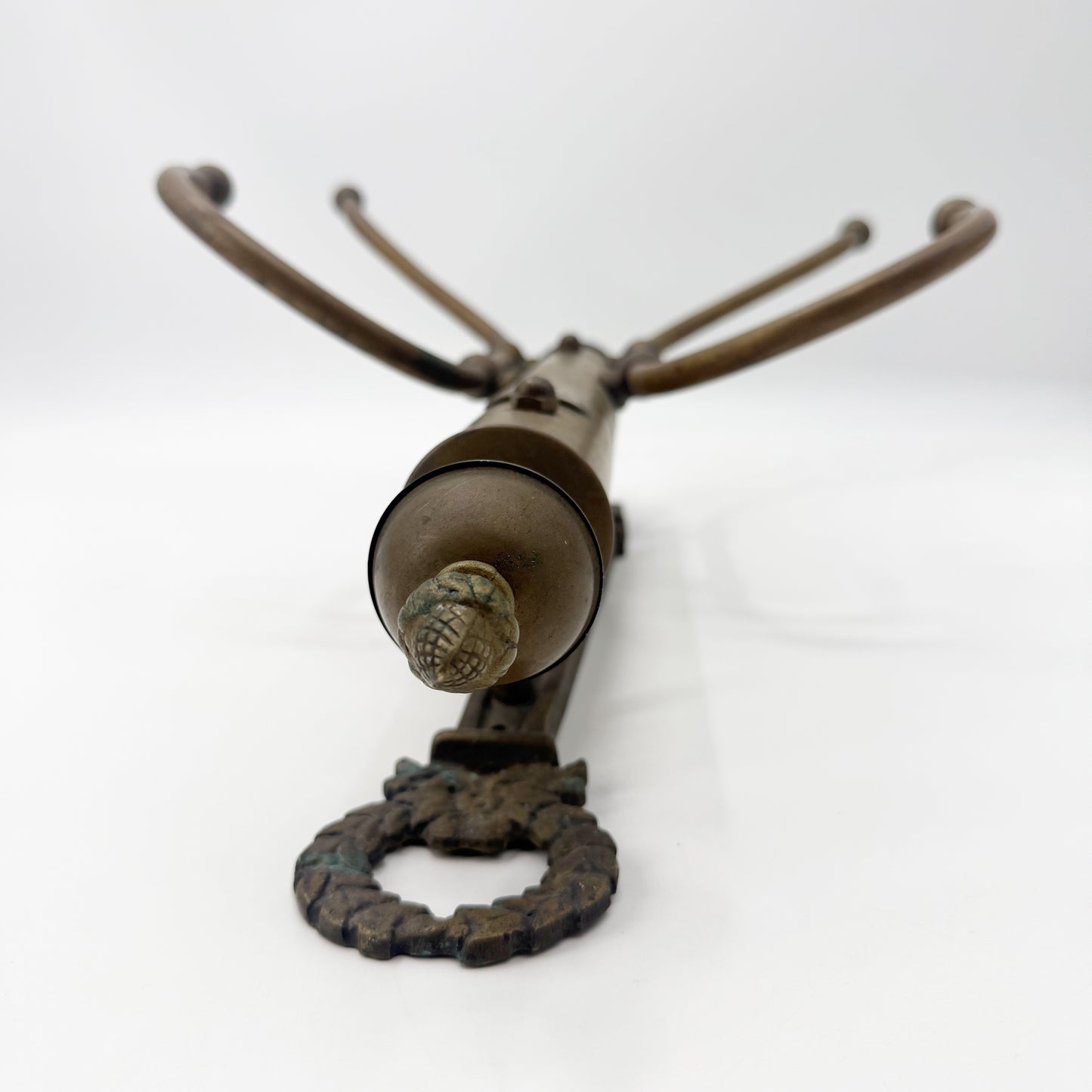 Coat & Hat Rack | vintage brass